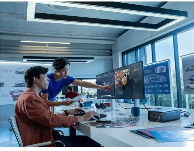 Alt view image 10 of 15 - HP Z2 Mini G1a Workstation - AMD Ryzen AI MAX PRO 380 - 32GB - 1TB SSD - Windows 11 Pro - AMD Radeon 8040S Graphics - 2.5 Gigabit Ethernet - Wireless LAN   BN4F6UT#ABA