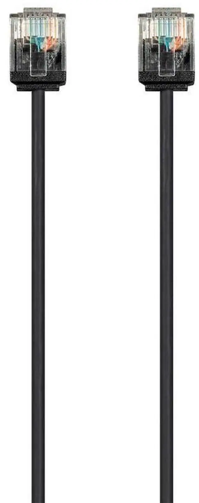 Alt view image 9 of 11 - Monoprice Micro SlimRun Cat6 Ethernet Patch Cable - 50 Feet - Black, Stranded, 550MHz, UTP, Pure Bare Copper Wire, 32AWG