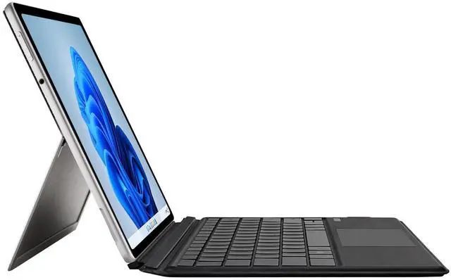 Alt view image 13 of 15 - Adesso Portable Keyboard/Cover Case for 12.9" Microsoft Surface Pro 3, Surface Pro 4, Surface Pro 6, Surface Pro (5th Gen), Surface Pro 7 Tablet - English (US) Keyboard - Aluminum Body