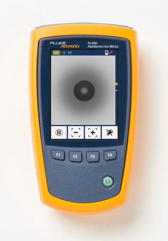 Alt view image 4 of 7 - Fluke Networks LIQ-KIT-FQM-100MIC Cable/Network Tester Kit LIQKITFQM100MIC