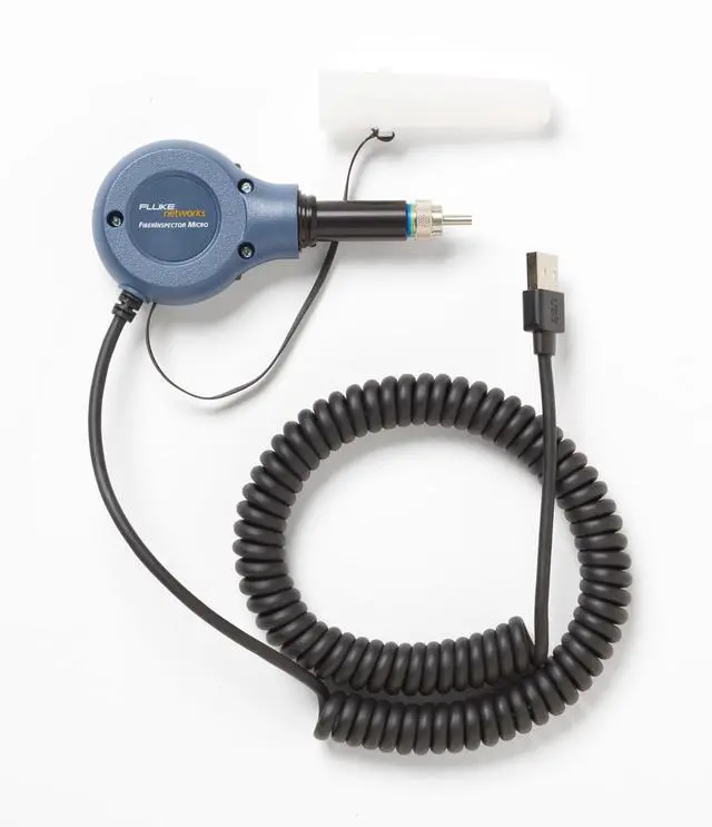 Alt view image 7 of 7 - Fluke Networks LIQ-KIT-FQM-100MIC Cable/Network Tester Kit LIQKITFQM100MIC