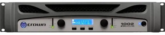 Alt view image 4 of 10 - Crown XTI1002 Power Amplifier 275W @ 8 Ohms Power Amp