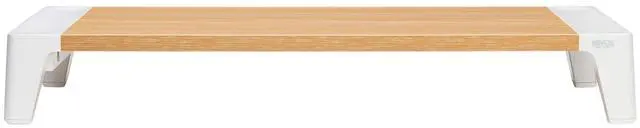 Alt view image 7 of 10 - Tripp Lite Monitor Riser for Desk Wood Top USB-A Charge and Data Ports MR229USB