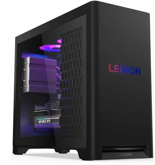Alt view image 10 of 14 - Lenovo Legion T5 30IAS10 Gaming Desktop Computer - Intel Core Ultra 7 265F - 16GB - 1TB SSD - Windows 11 Pro - NVIDIA GeForce RTX 5060 8 GB GDDR7 - IEEE 802.11ax - 850W  90YA0073US