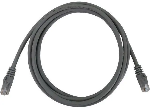 Alt view image 6 of 9 - Tripp Lite Cat6a 10G Snagless Molded UTP Ethernet Cable (RJ45 M/M), PoE, Gray, 6 ft. (1.8 m) - 6 ft Category 6a Network Cable for Network Device, Switch, Patch Panel, Server, Router, Hub, Printer, Com