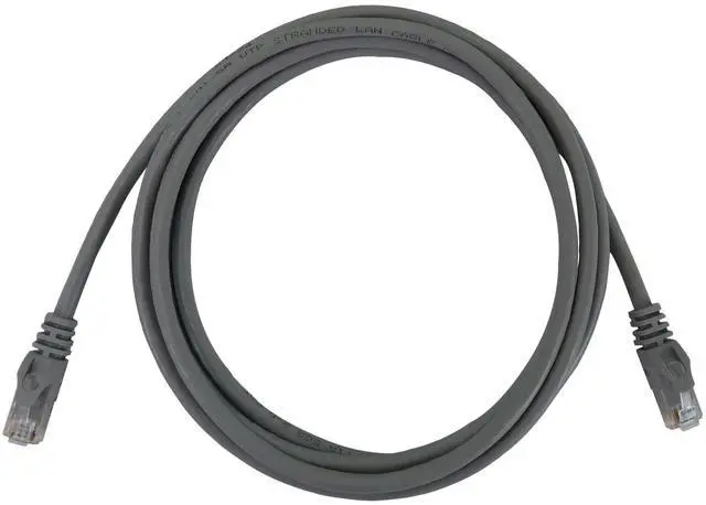 Alt view image 7 of 9 - Tripp Lite Cat6a 10G Snagless Molded UTP Ethernet Cable (RJ45 M/M), PoE, Gray, 6 ft. (1.8 m) - 6 ft Category 6a Network Cable for Network Device, Switch, Patch Panel, Server, Router, Hub, Printer, Com