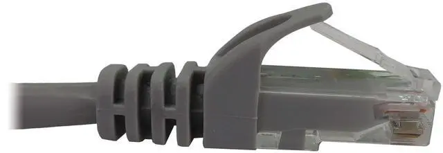 Alt view image 9 of 9 - Tripp Lite Cat6a 10G Snagless Molded UTP Ethernet Cable (RJ45 M/M), PoE, Gray, 6 ft. (1.8 m) - 6 ft Category 6a Network Cable for Network Device, Switch, Patch Panel, Server, Router, Hub, Printer, Com