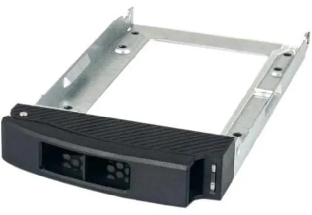 Alt view image 2 of 3 - QNAP TRAY-25-NK-BLK04 Drive Bay Adapter Internal - 1 x HDD Supported - 1 x SSD Supported - 1 x Total Bay - 1 x 2.5" Bay