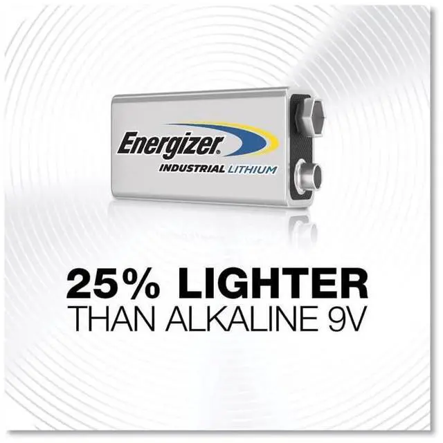 Alt view image 4 of 5 - Industrial Lithium 9V Battery 9 V 12/Box LN522