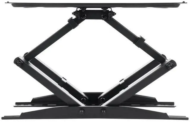 Alt view image 10 of 12 - Monoprice Full-Motion Articulating TV Wall Mount Bracket For TVs 32in to 70in, Max Weight 88 lbs, Extension Range 2.4in to 18.4in, VESA Up to 400x400, Rotating, Fits Curved Screens - Commercial Series