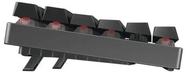 Alt view image 3 of 10 - Cherry MX 8.2 TKL Black Compact Keyboard - MX Red RGB switch G80-3882LYAUS-2