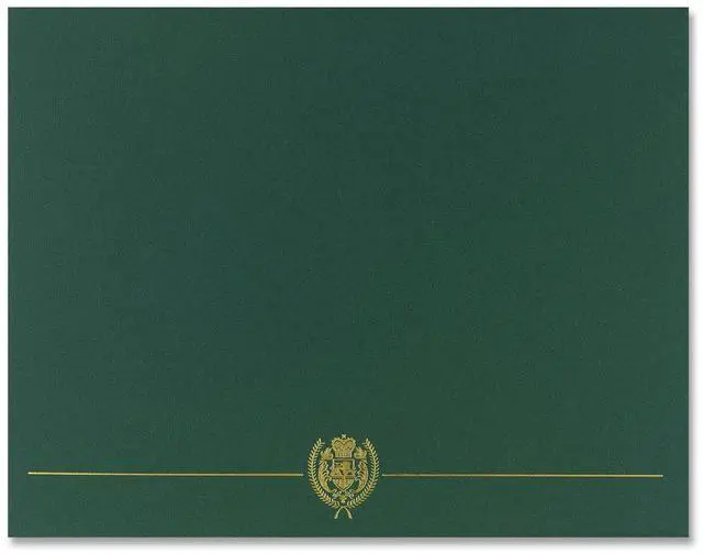 Main image of Great Papers! Classic Crest Certificate Covers, 9.38 x 12, Plum, 5/Pack (GRP408778)
