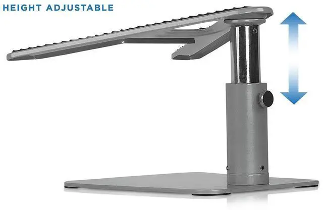 Alt view image 17 of 20 - Mount-It! Laptop Desktop Stand Riser for MacBook and Notebooks, Fits 11 to 15 Inch Computers