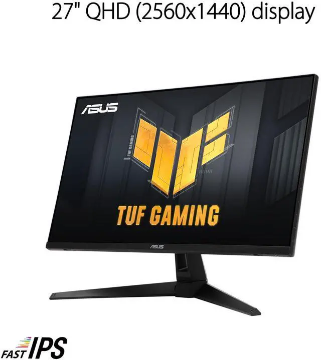 Alt view image 10 of 15 - ASUS TUF Gaming 27" 1440P Monitor (VG27AQM5A) - QHD (2560x1440), 300Hz, Fast IPS, Extreme Low Motion Blur Sync, 0.3ms, Speaker, 95% DCI-P3, Shadow Boost, DisplayWidget Center