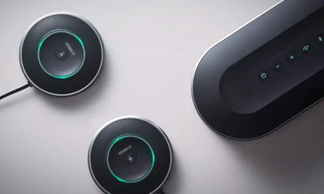 Alt view image 11 of 14 - Revolabs - 10-YVC1000-NA - Revolabs Bluetooth Speaker System - Table Mountable - USB