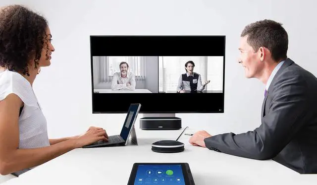 Alt view image 12 of 14 - Revolabs - 10-YVC1000-NA - Revolabs Bluetooth Speaker System - Table Mountable - USB