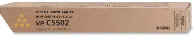 Alt view image 4 of 4 - Ricoh 841752 C5502 Original Yellow Toner Cartridge