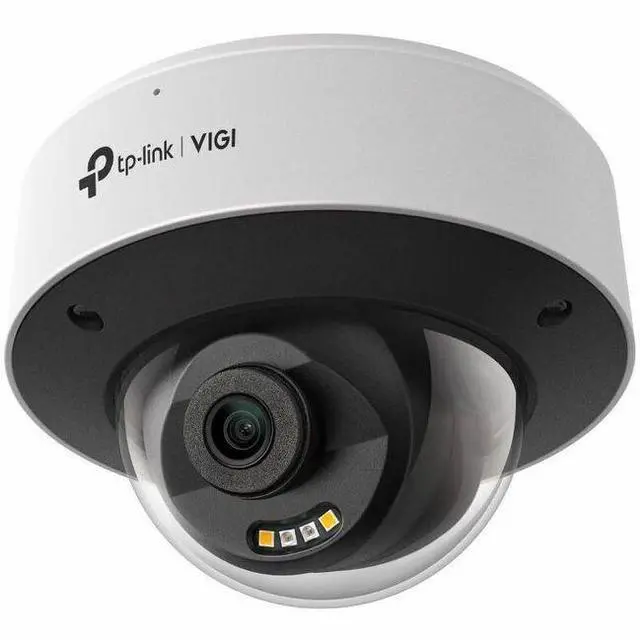 Alt view image 6 of 7 - VIGI InSight S245 4 Megapixel Network Camera - Color - Dome - 98.43 ft Infrared/Color Night Vision - H.265+, H.265, H.264, H.264+, H.264H, H.265M - 2688 x 1520 - 2.80 mm Fixed Lens - 30 fps - CMOS - F