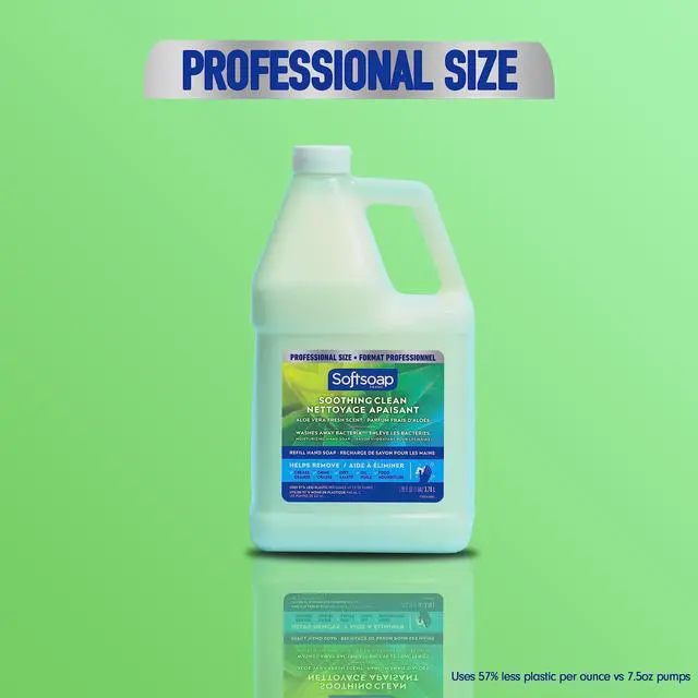 Alt view image 2 of 7 - Softsoap Liquid Hand Soap Refill Fresh Scent 1 gal Refill 61036483