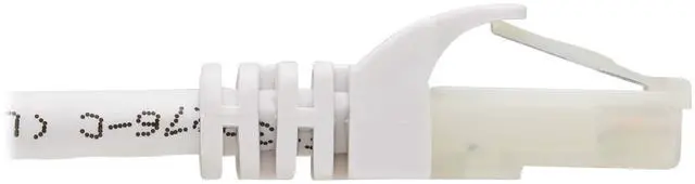 Alt view image 13 of 14 - TRIPP LITE N261AB-010-WH 10 ft. Cat 6A White Safe-IT Cat6a 10G Certified Snagless Antibacterial UTP Ethernet Cable (RJ45 M/M), White