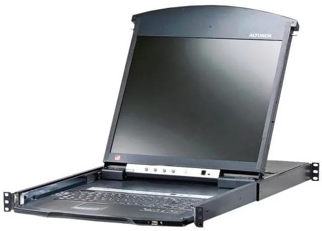 Main image of Aten KL1508AIM 8-Port 17in. Dual Rail CAT5 LCD KVM over IP Switch