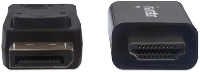 Alt view image 5 of 6 - Manhattan 153201 4K @ 60 Hz DisplayPort to HDMI Cable (6-Foot)
