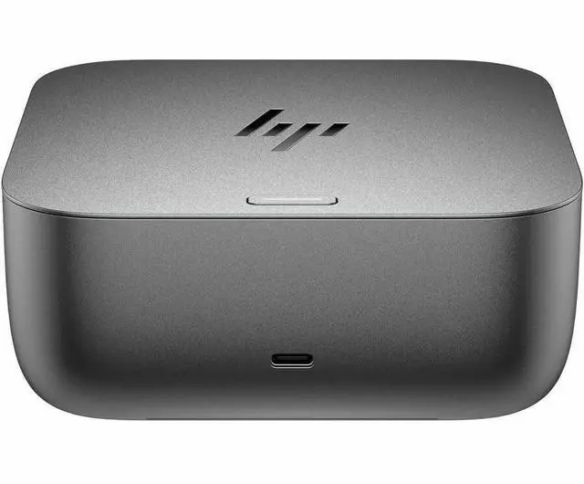 Alt view image 9 of 11 - HP Thunderbolt 4 100W G6 Dock - for Desktop PC, Notebook - Charging Capability - 120 W - Thunderbolt 4 - 4 Displays Supported - 5 x USB Ports - 3 x USB Type-A Ports - USB Type-A - 2 x USB Type-C Ports
