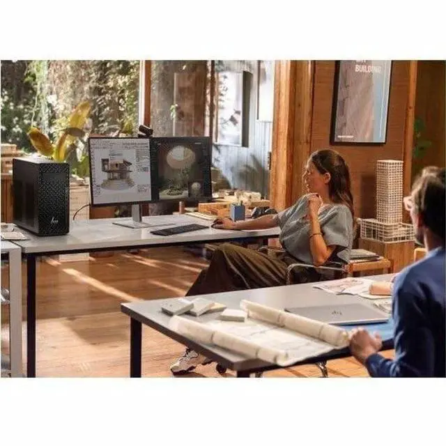 Alt view image 14 of 14 - HP Z2 G1i Workstation - Intel Core Ultra 7 265 - 32 GB - 1 TB SSD - Tower - Black - Intel W880 Chip - Windows 11 Pro - NVIDIA RTX A1000 8 GB Graphics - English Keyboard - Ethernet