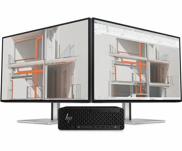 Alt view image 7 of 7 - HP Z2 G1i Workstation Intel Core Ultra 9 285 32 GB 1 TB SSD Small Form Factor Black Intel W880 Chip Windows 11 Pro NVIDIA RTX A1000 8 GB Graphics English Keyboard Ethernet BN5M0UTABA