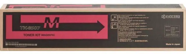 Alt view image 10 of 15 - Kyocera Toner Cartridge TK8507M