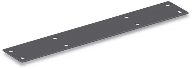 Main image of HON Mod Flat Bracket, 24"D, Graphite Finish HLPLFB24