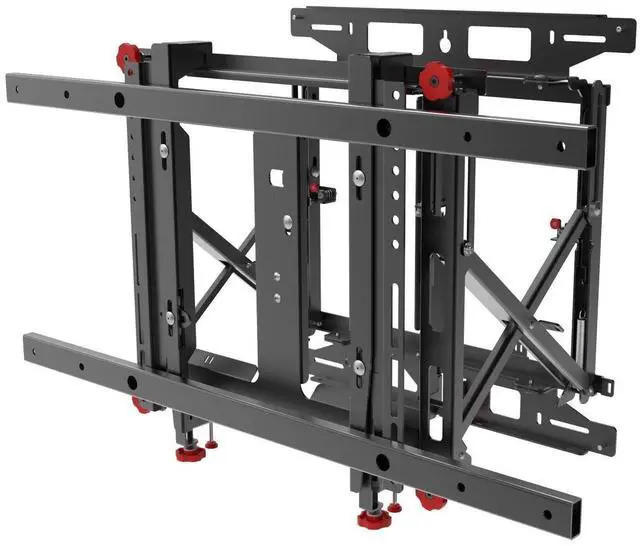 Alt view image 7 of 10 - Peerless-AV DS-VW775-QR Smartmount Supreme Full Service Video Wall Mount With Quick Release - Wall Mount For Video Wall - Black - Screen Size: 46 Inch -60 Inch