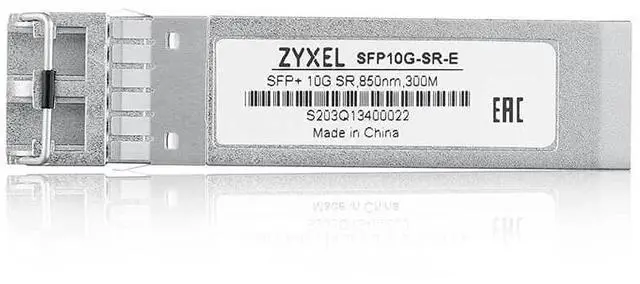 Alt view image 2 of 2 - ZyXEL 10GBase-SR SFP+ 850nm 300m DOM Transceiver Module 10Ct SFP10GSRE