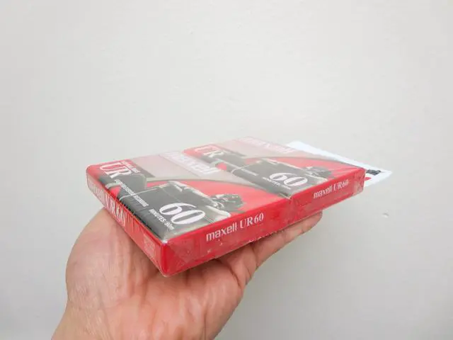 Alt view image 12 of 14 - maxell 109024 60 minute storage capacity normal bias type flat packs 2 pack cassettes