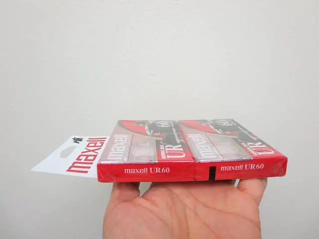 Alt view image 13 of 14 - maxell 109024 60 minute storage capacity normal bias type flat packs 2 pack cassettes
