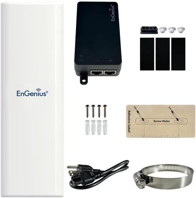 Alt view image 2 of 4 - EnGenius 2x2 802.11ax Outdoor 5GHz radios with Integrated 16dBi Internal Antenna