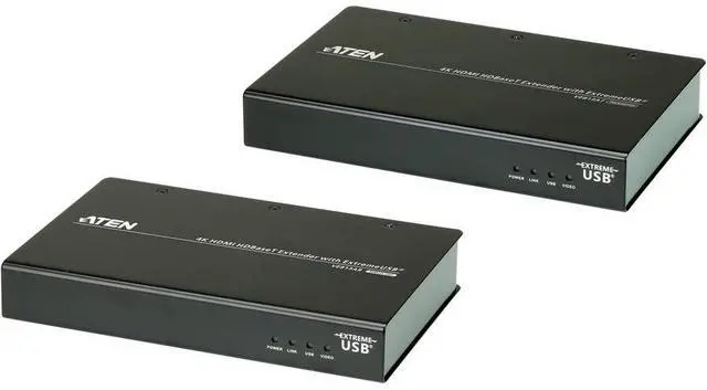 Alt view image 3 of 6 - Aten VE813A 4K Hdmi Hdbaset Extender Extreme Usb 4K 100M Hdbaset Class A