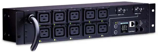 Alt view image 7 of 12 - METERED-BY-OUTLET SWITCHED PDU
