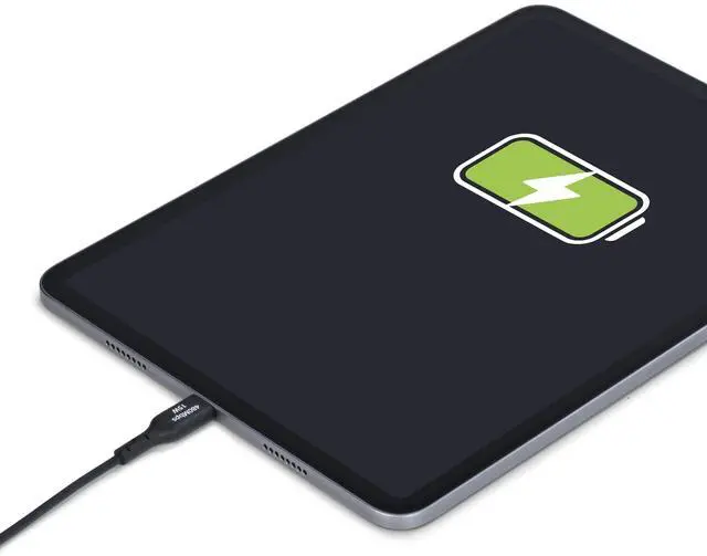 Alt view image 4 of 7 - StarTech 6in 15cm USB-A to USB-C Charging Cable Charge & Sync 3A USB 2.0 TPE Jacket Black USB Charging Cord USB2AC6INCHBK