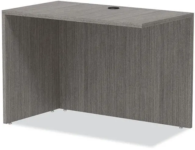 Alt view image 20 of 20 - Alera Valencia Series Reversible Return/Bridge Shell, 42w x 23.63d x 29.5h, Gray
