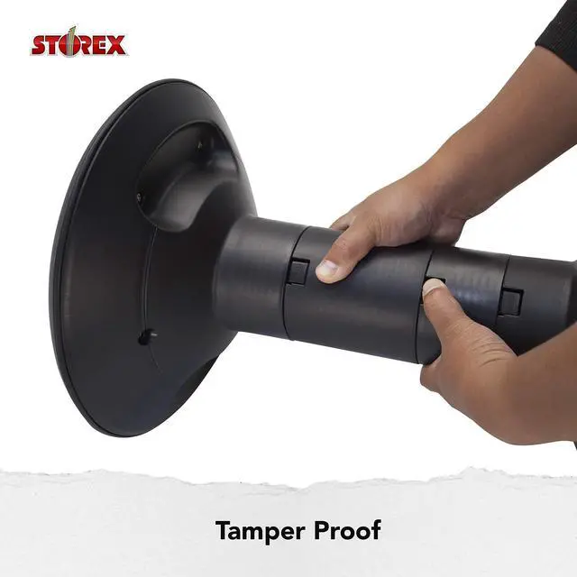 Alt view image 9 of 11 - Storex Wiggle Stool - Black - 13" Length x 13" Width x 18.4" Height STX00300U01C