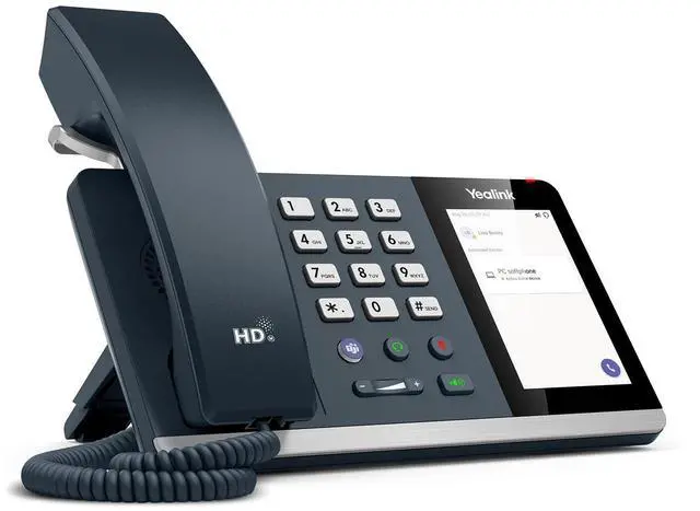 Alt view image 3 of 7 - Yealink MP45 USB Phone Compatible with Microsoft Teams
