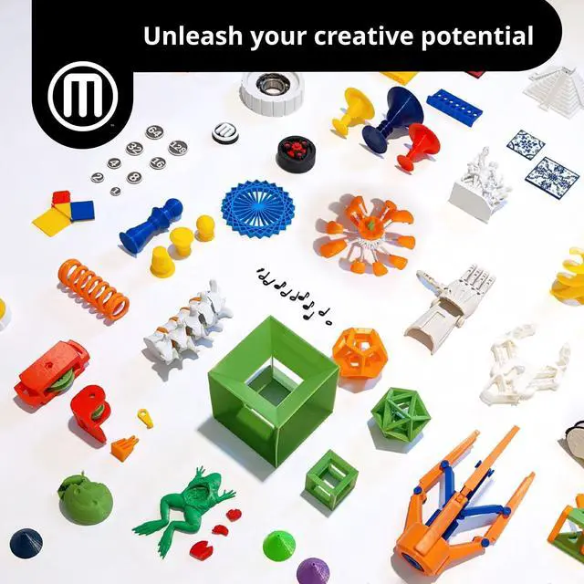 Alt view image 8 of 12 - MakerBot 900-0148A Sketch PLA 1.75mm Rainbow Filament for 3D Printing Enthusiasts and Educators (10-Pack)