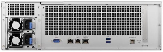 Alt view image 2 of 2 - Synology RS2825RP+ 16-Bay Rackstation (DISKLESS) - AMD Ryzen Embedded (V1780B) 3.35 GHz Processor - 3U