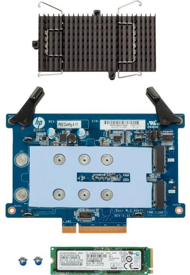Alt view image 2 of 4 - HP Z Turbo Drive 2TB PCIe NVMe TLC Internal Solid State Drive 201F8AA