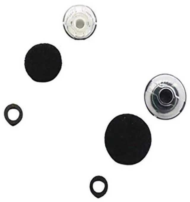 Alt view image 6 of 6 - Poly Voyager Legend Medium Eartips and Foam Covers 3pc 85S04AA