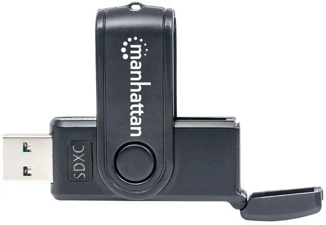 Alt view image 15 of 17 - Manhattan Usb 3.0, External Mini Card 24-In-1 Card Reader Writer Easily Download