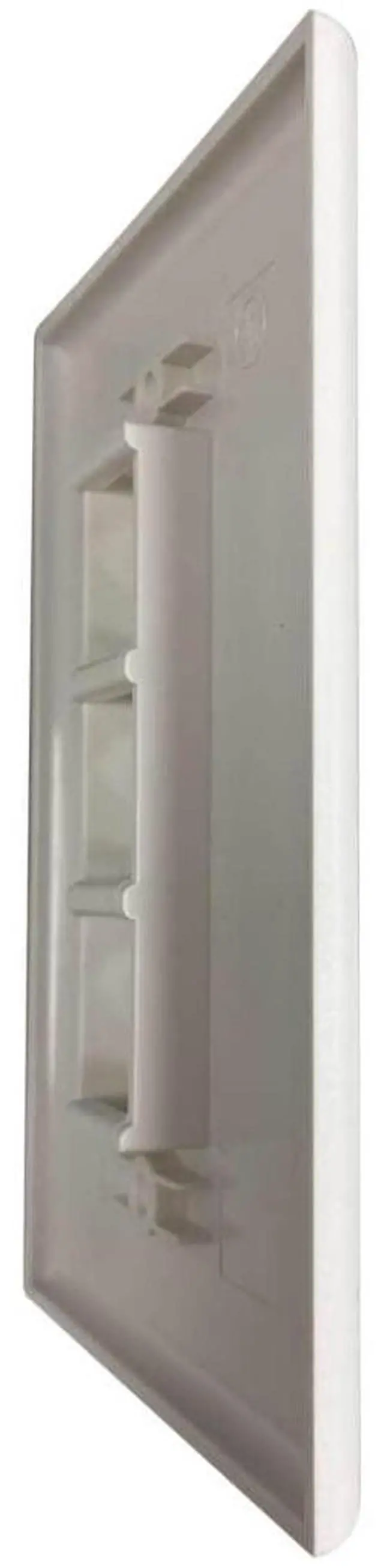 Alt view image 11 of 13 - Tripp Lite Safe-IT 3-Port Single-Gang Keystone Plate Ivory Matte N042AB003IVM