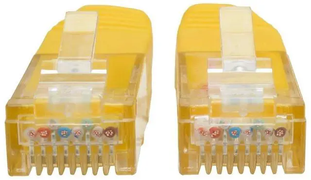 Alt view image 18 of 19 - Tripp Lite Premium N200-020-YW RJ-45 Patch Network Cable