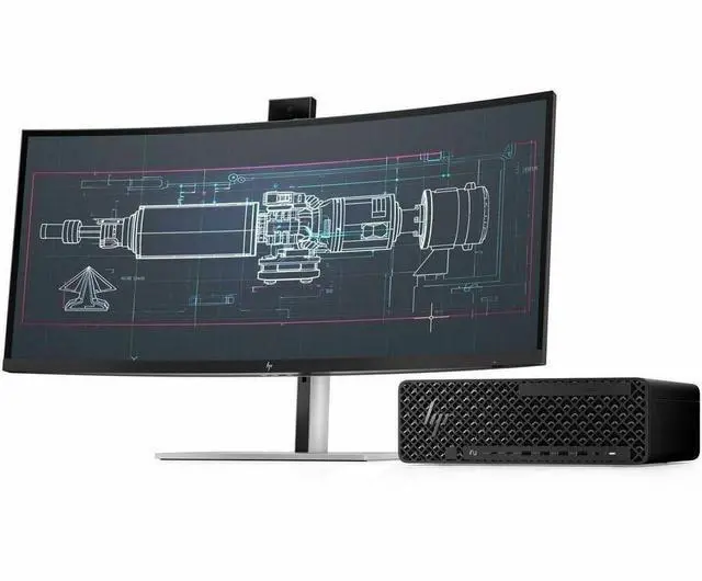 Alt view image 5 of 7 - HP Z2 G1i Workstation Intel Core Ultra 5 245K 32 GB 1 TB SSD Small Form Factor Black Intel W880 Chip Windows 11 Pro NVIDIA RTX A400 4 GB Graphics English Keyboard Ethernet BN5L1UTABA